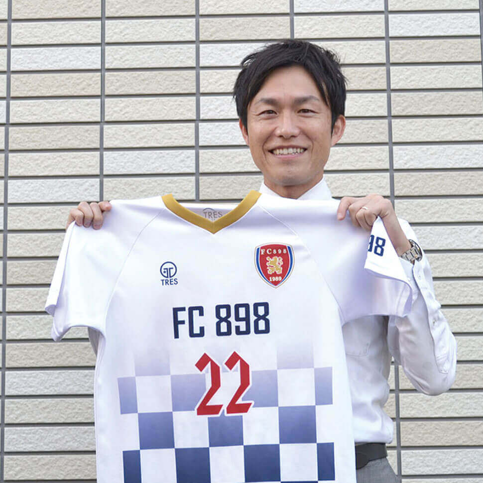 パパサッカーチーム FC898 代表 鈴木 悠太さん