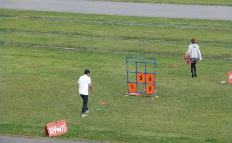 長良川サービスセンターでニュースポーツ