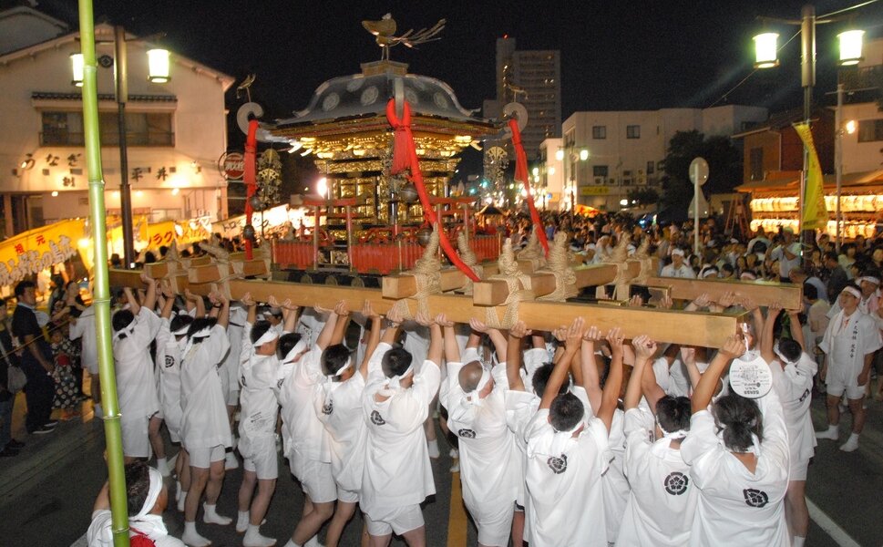 愛知県の伝統夏祭り西尾祇園祭