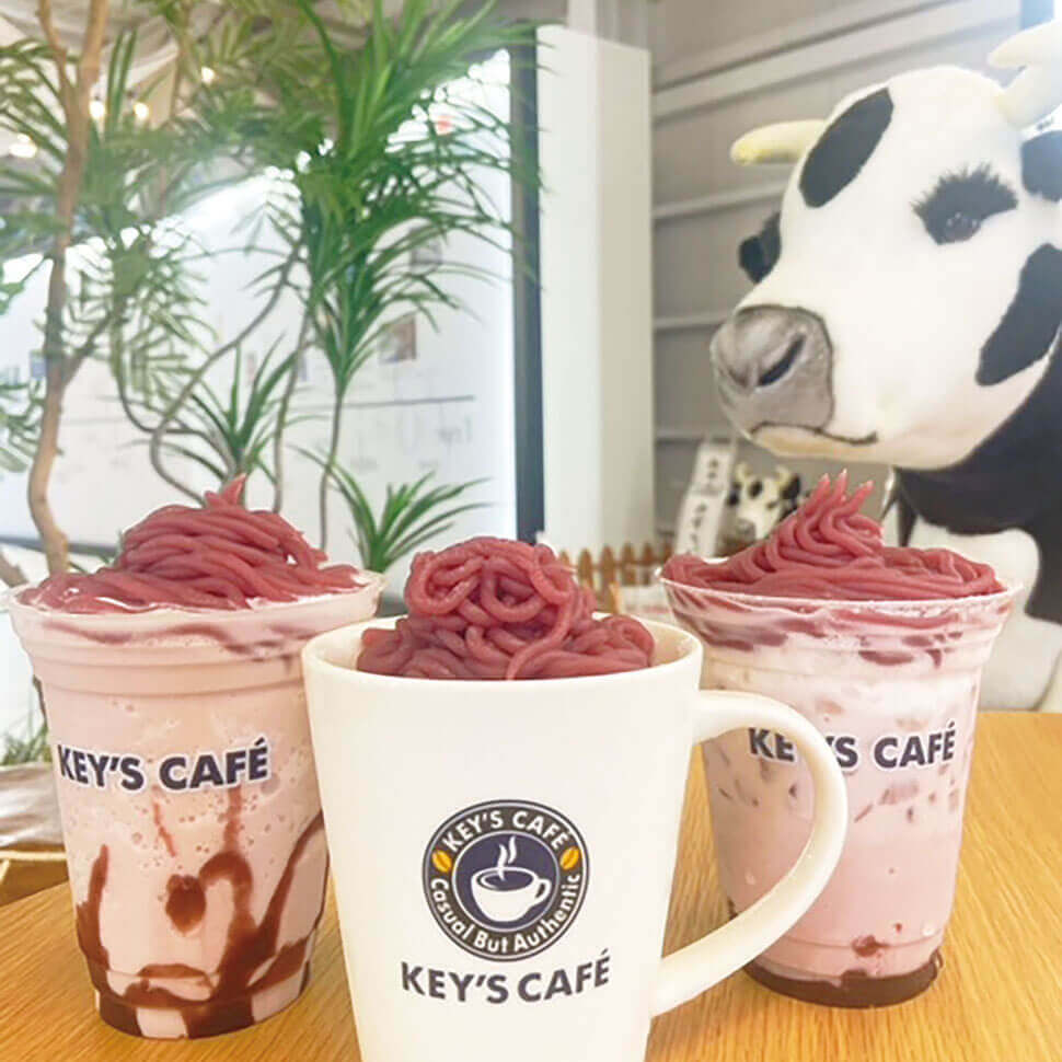 KEY'S CAFEの紅芋シリーズ