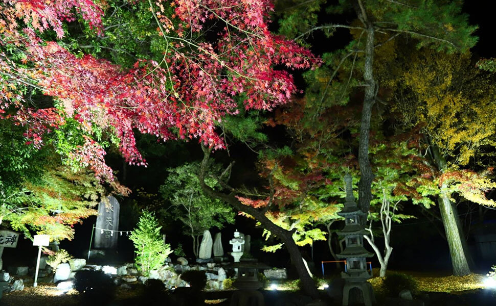 紅葉も美しい八王子神社