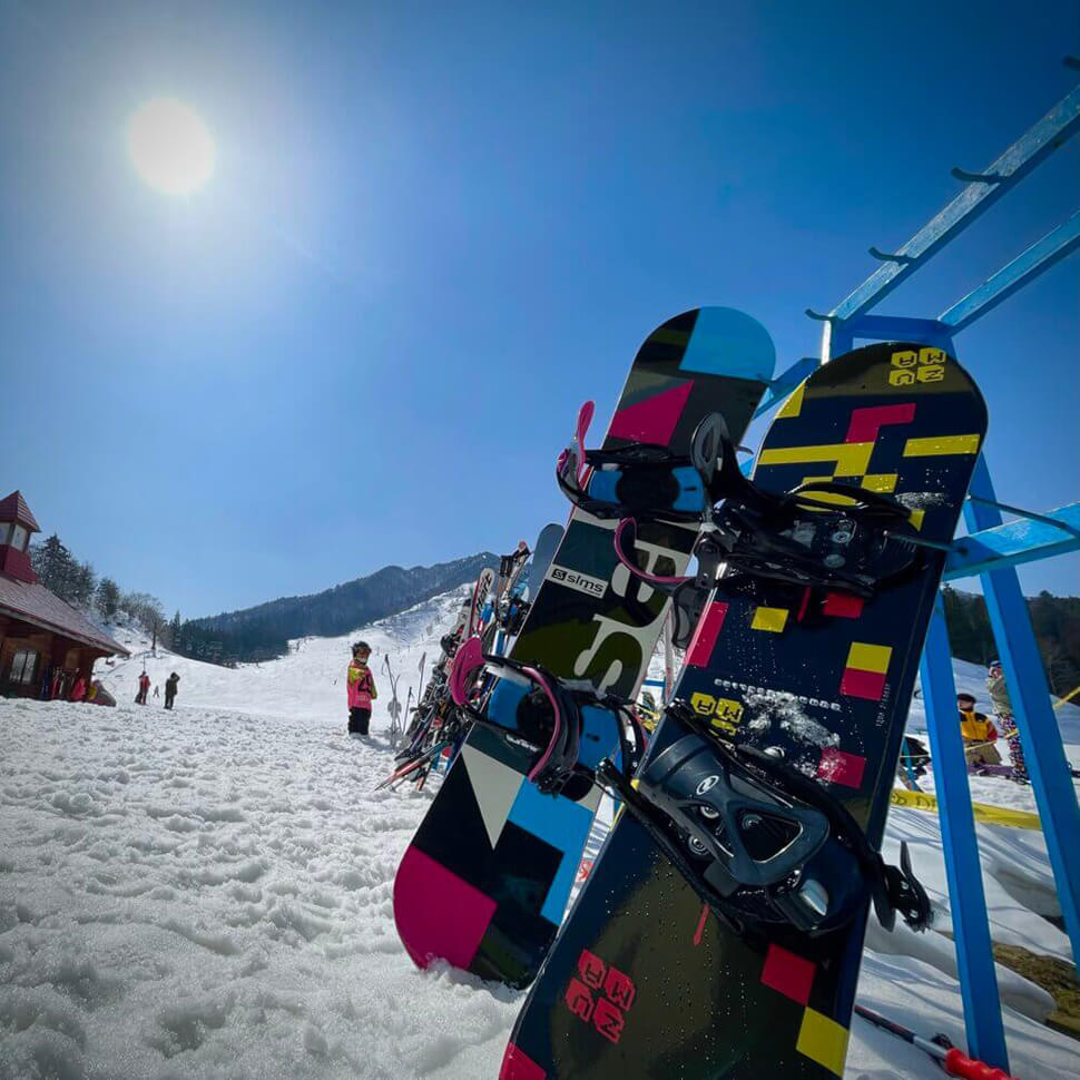 飛騨かわいスキー場のゲレンデ風景