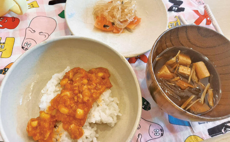 あさひキッズインターナショナルの給食