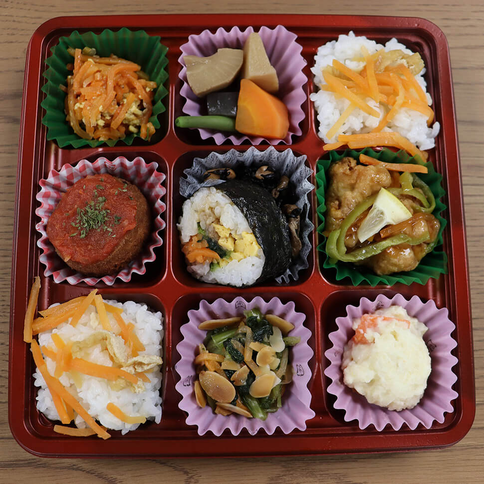 各務原にんじんを食べよう！四代目生彩弁当