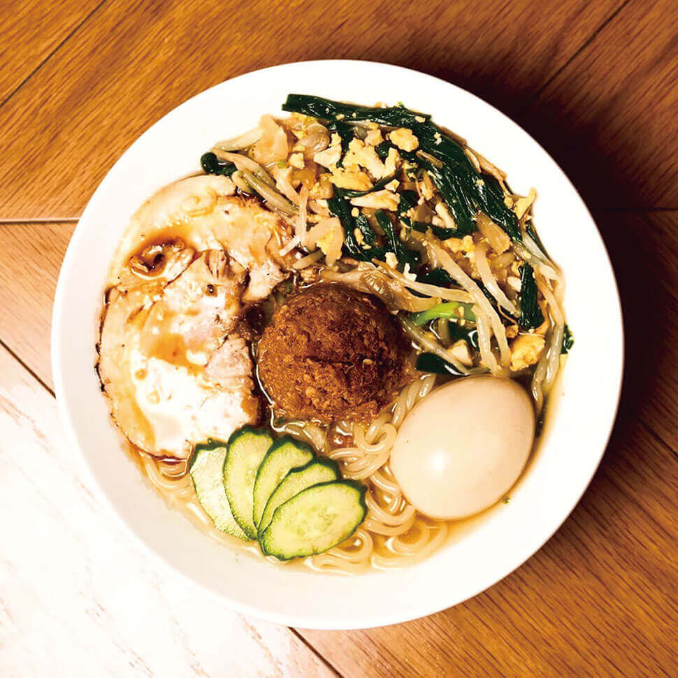 麺屋しらかわ 別邸 岐阜店「台湾冷麺」