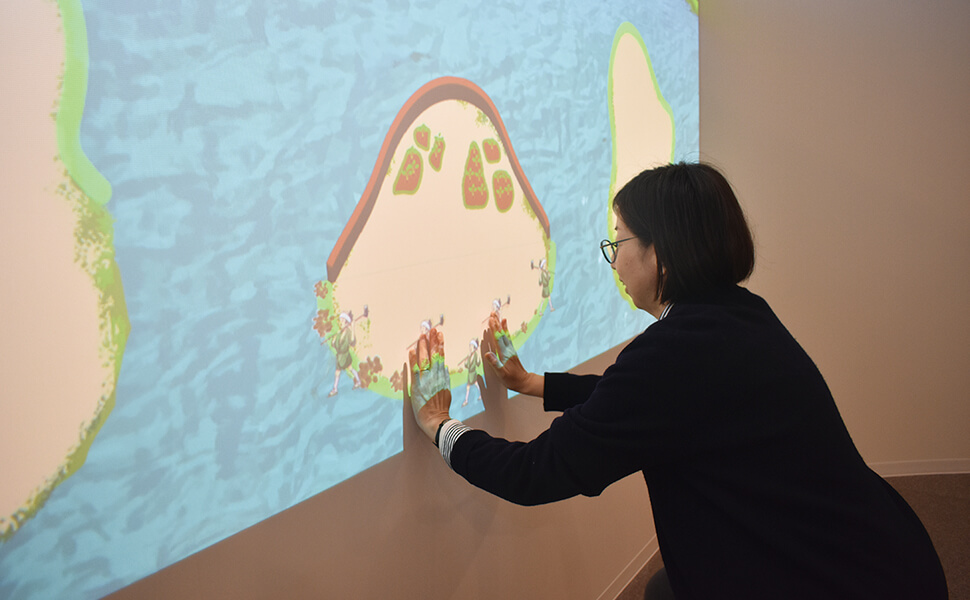 縄文時代の暮らしをゲーム風に体験!