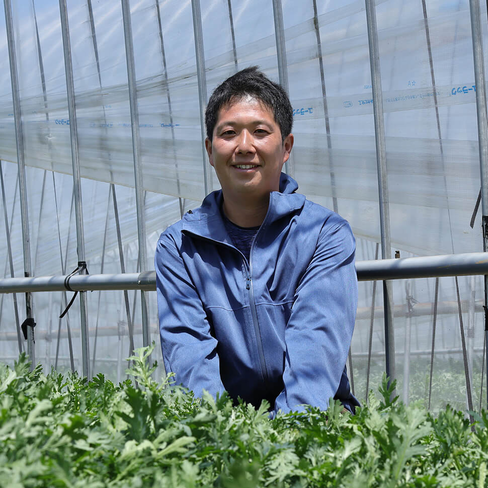 生産者の山下祐介さん