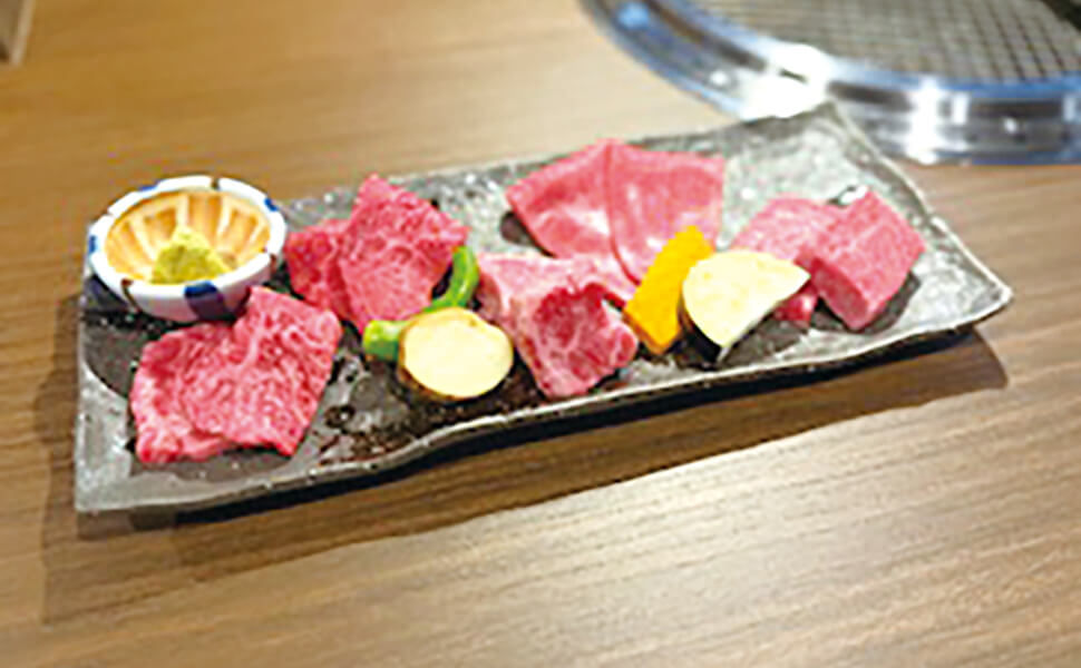 コース限定 肉の盛り合わせ!
